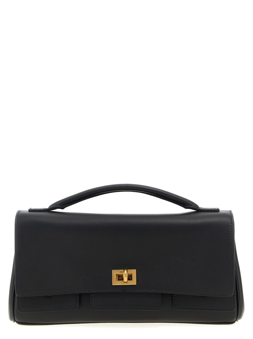 Balenciaga 'bel Air' Clutch In Black
