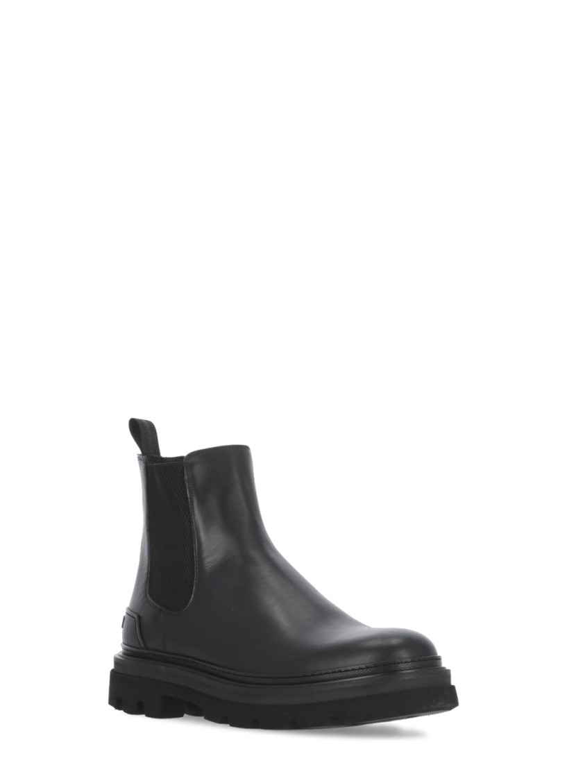 WOOLRICH WOOLRICH LEATHER CHELSEA BOOTS