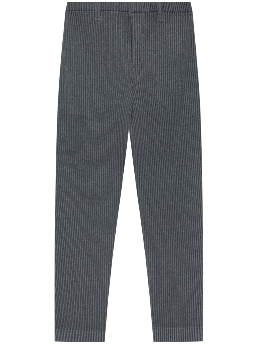 ISSEY MIYAKE HOMME PLISSÉ ISSEY MIYAKE PLEATED TROUSERS WITH ELASTICATED WAISTBAND