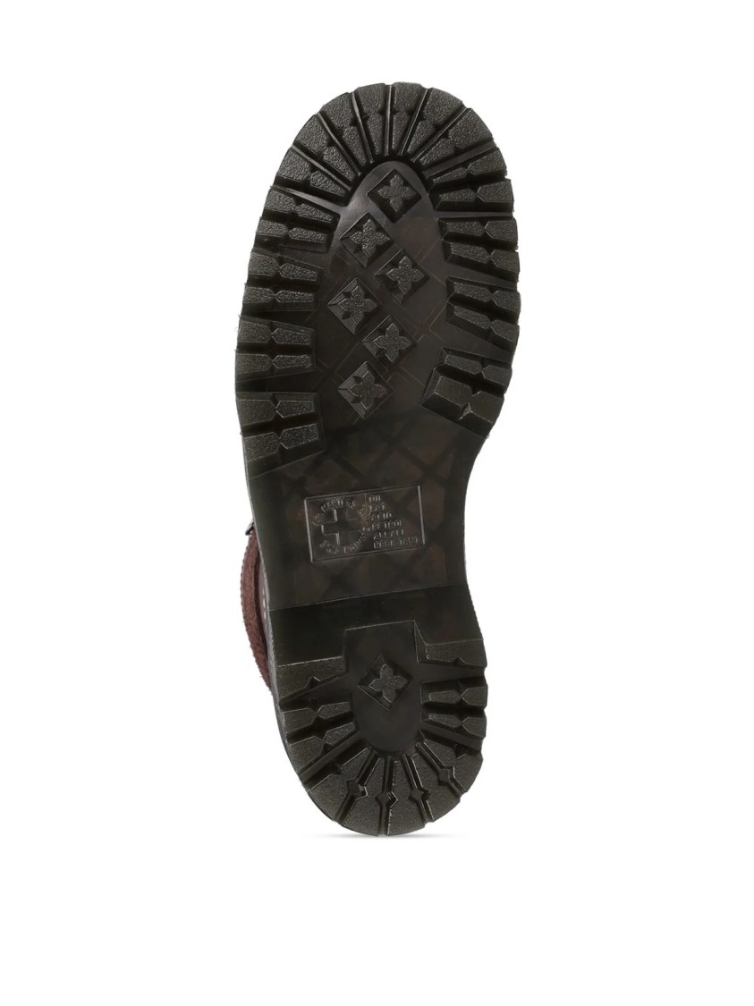 Dr. Martens' Dr. Martens Zuma Wooly Bully Hiker Boots In Black
