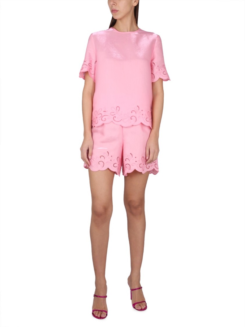 Shop Boutique Moschino Ajour Top