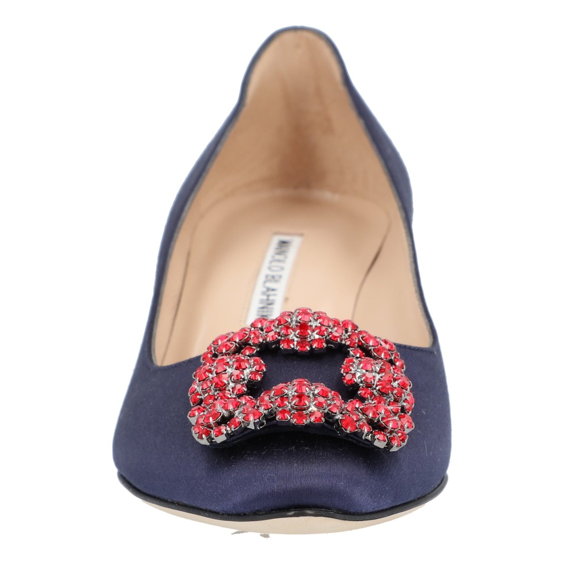 Manolo Blahnik Hangisi 050 Pump Blue In Blue