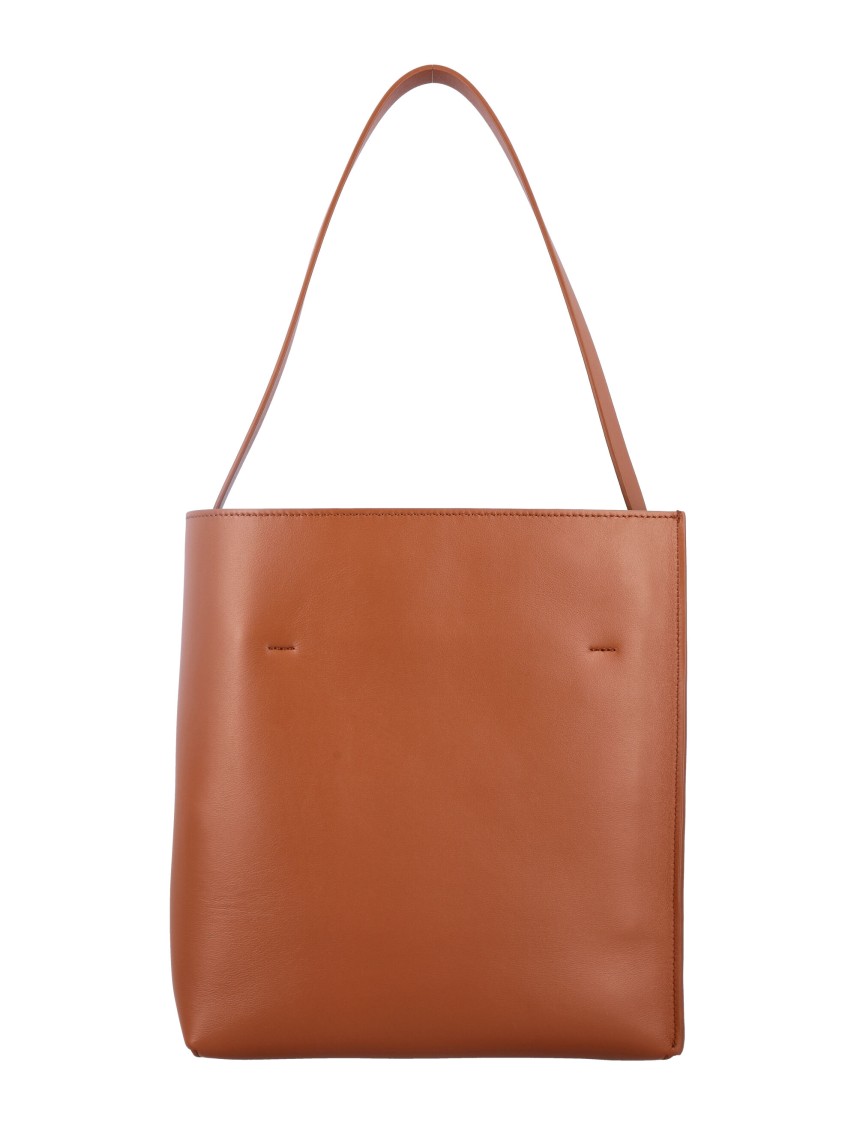 Marni Museum Hobo Small Bag In Brown