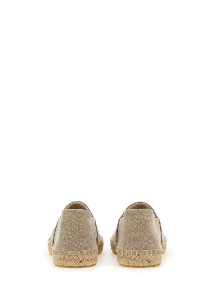 ISABEL MARANT ISABEL MARANT CLASSIC SLIP-ON ESPADRILLES WITH LOGO DETAIL