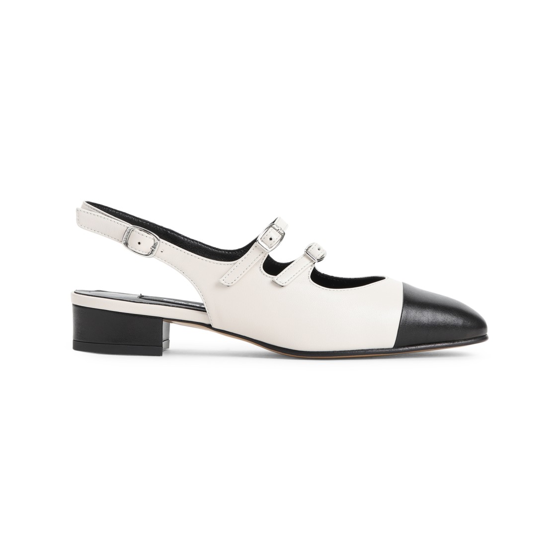 Carel Paris Abricot 35 Leather Slingback Pumps In Neutrals