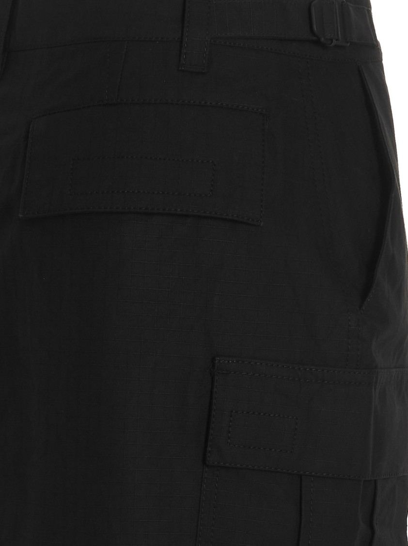 Wardrobe.nyc 'midi Skirt With Cargo Style Pockets' In Black
