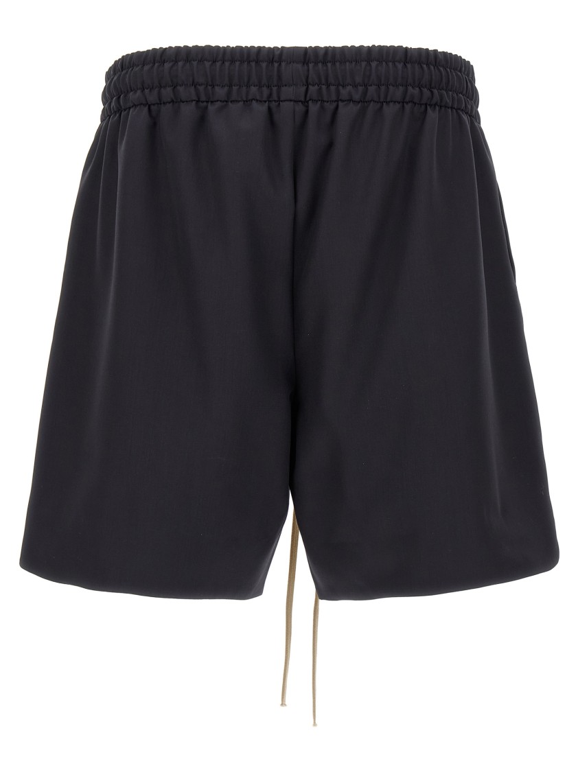 Fear Of God Wool Bermuda Shorts In Black