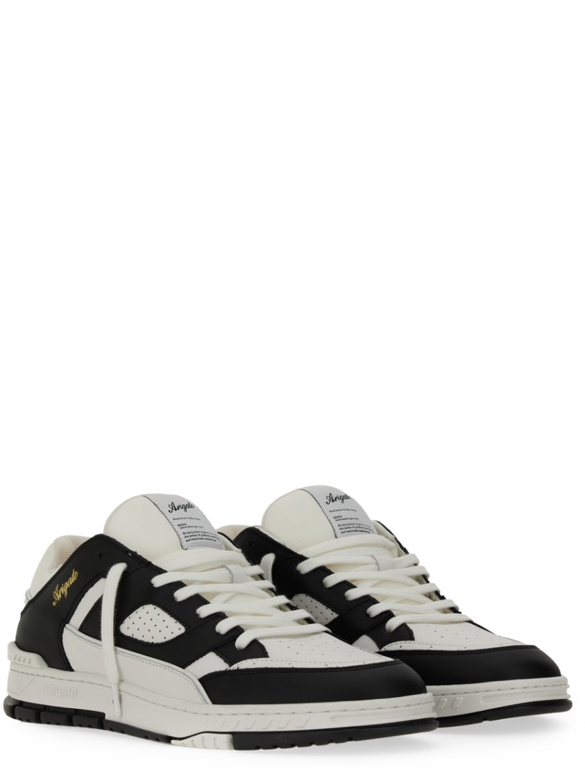 Axel Arigato Area Lo Leather Low-top Sneakers In Black