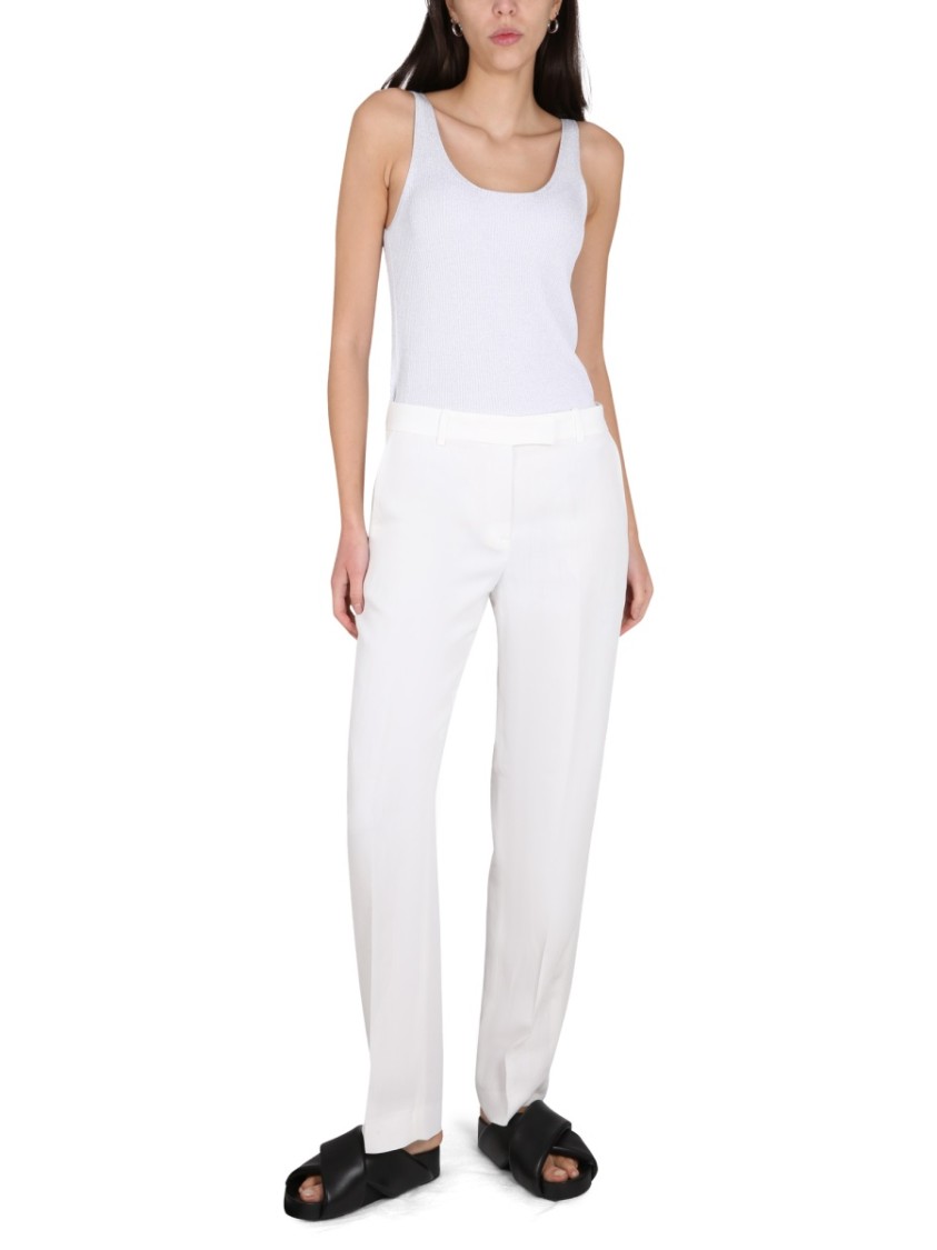 Shop Fabiana Filippi "straight Fit" Pants
