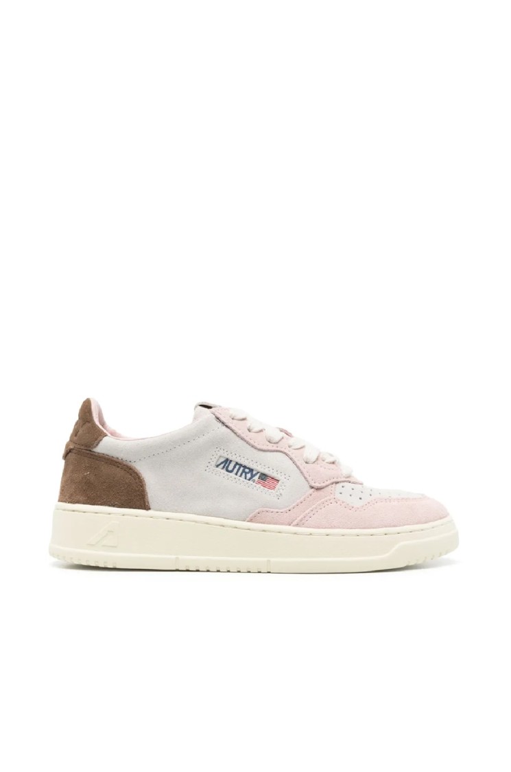 Autry Medalist Low-top Sneakers With Suede In White
