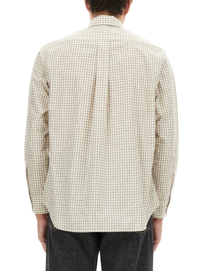 Sunflower Regular Fit Check Pattern Shirt In Multicolor