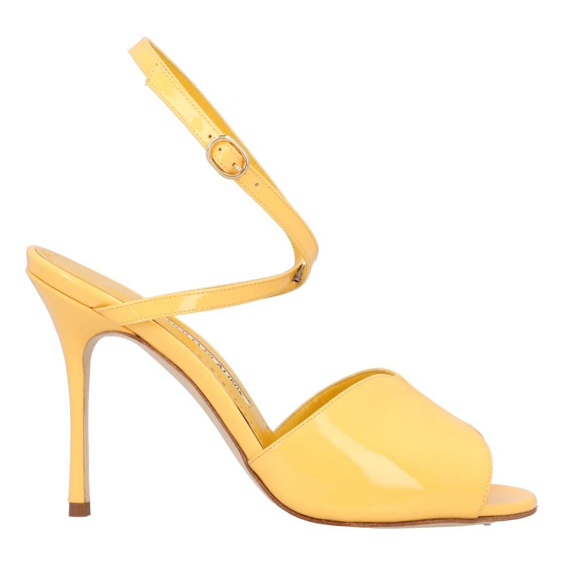 サンダル・ミュール Manolo Blahnik Hourani 105 Sandal Yellow Manolo Blahnik Hourani 105 Sandal Yellow Sandals | THE LIST