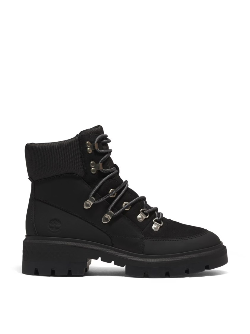 Timberland Cortina Valley Mid Hiker Boots In Black