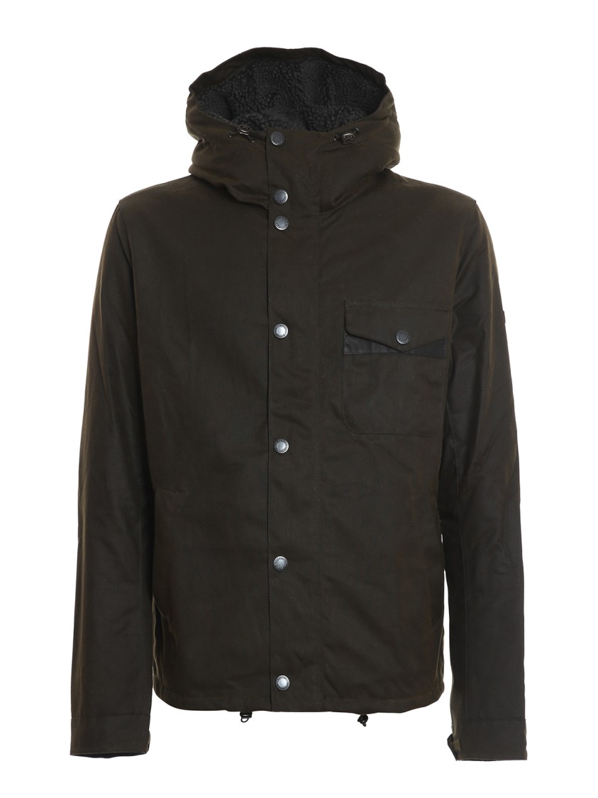 Barbour Kevlar Wax Jacket In Green