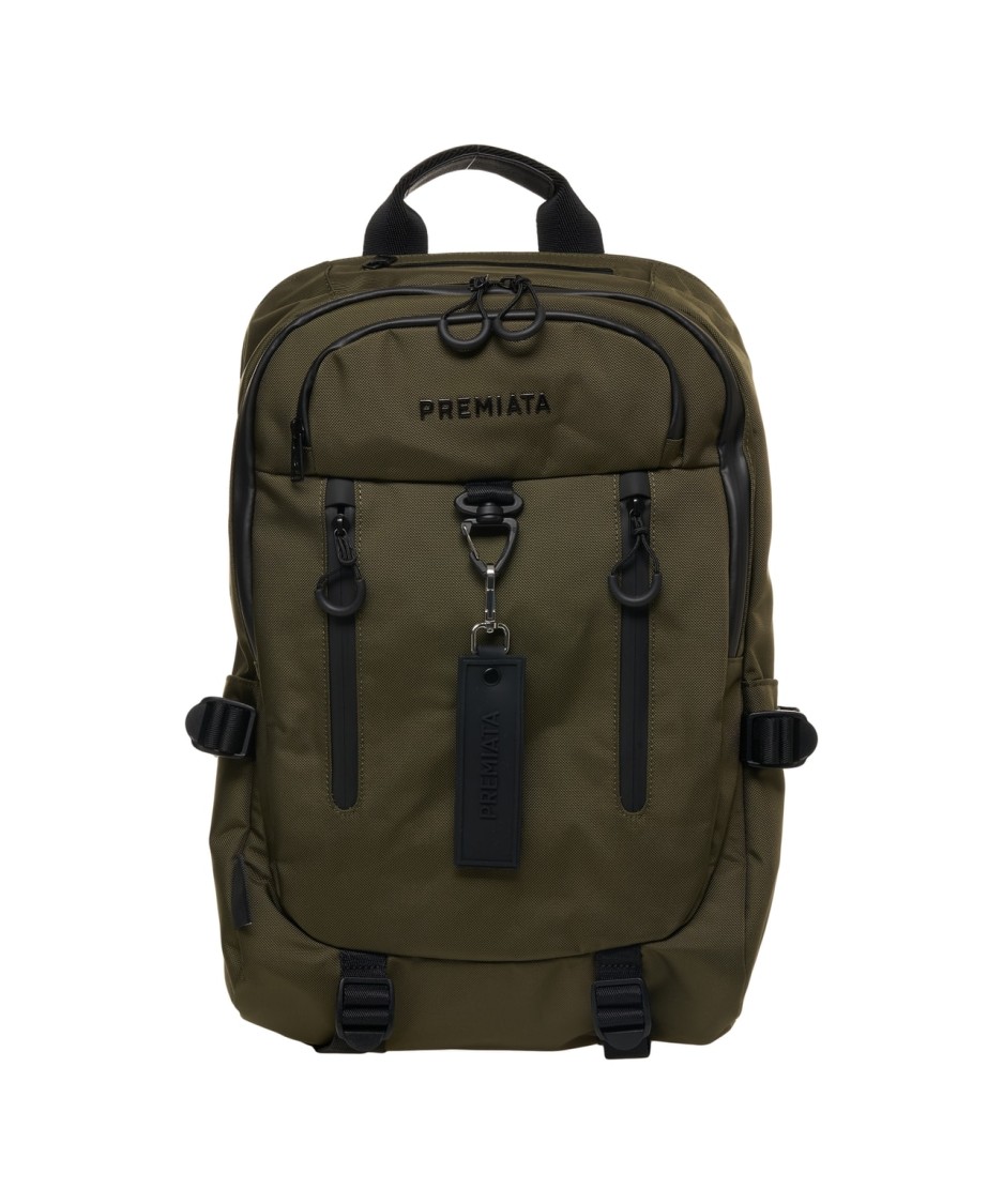 Shop Premiata Ventura Backpack With Adjustable Straps