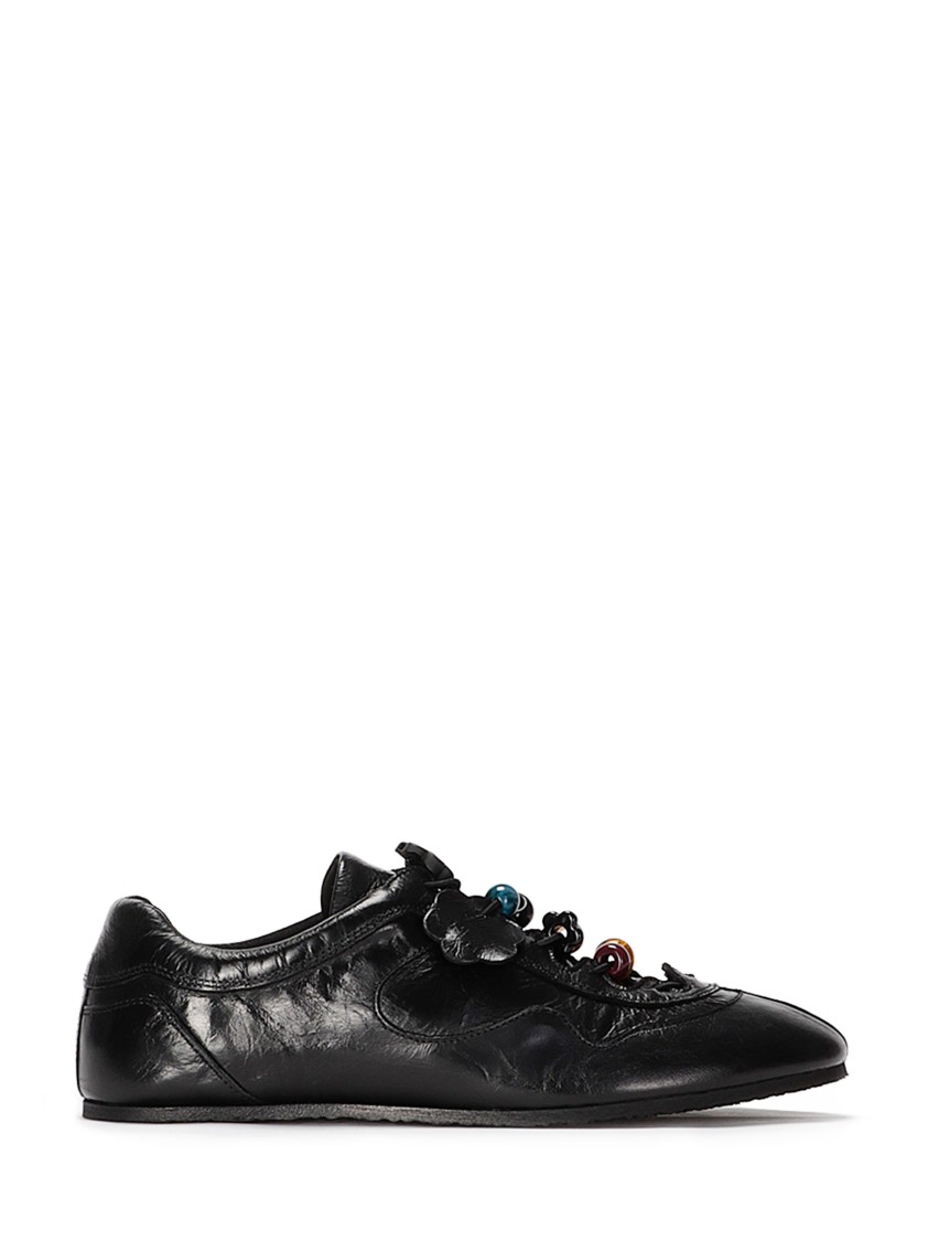 Cecilie Bahnsen Blaise Sneakers In Black