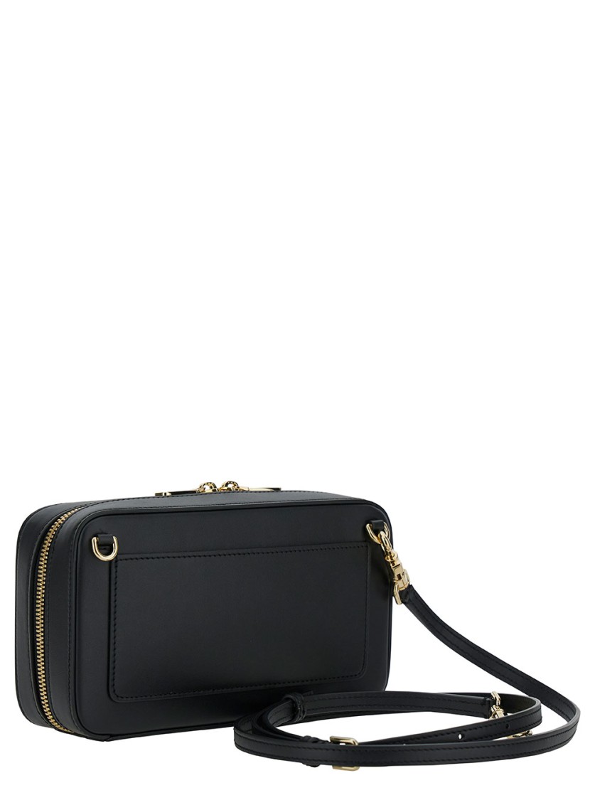 Dolce & Gabbana Black Crossbody Bag In Black
