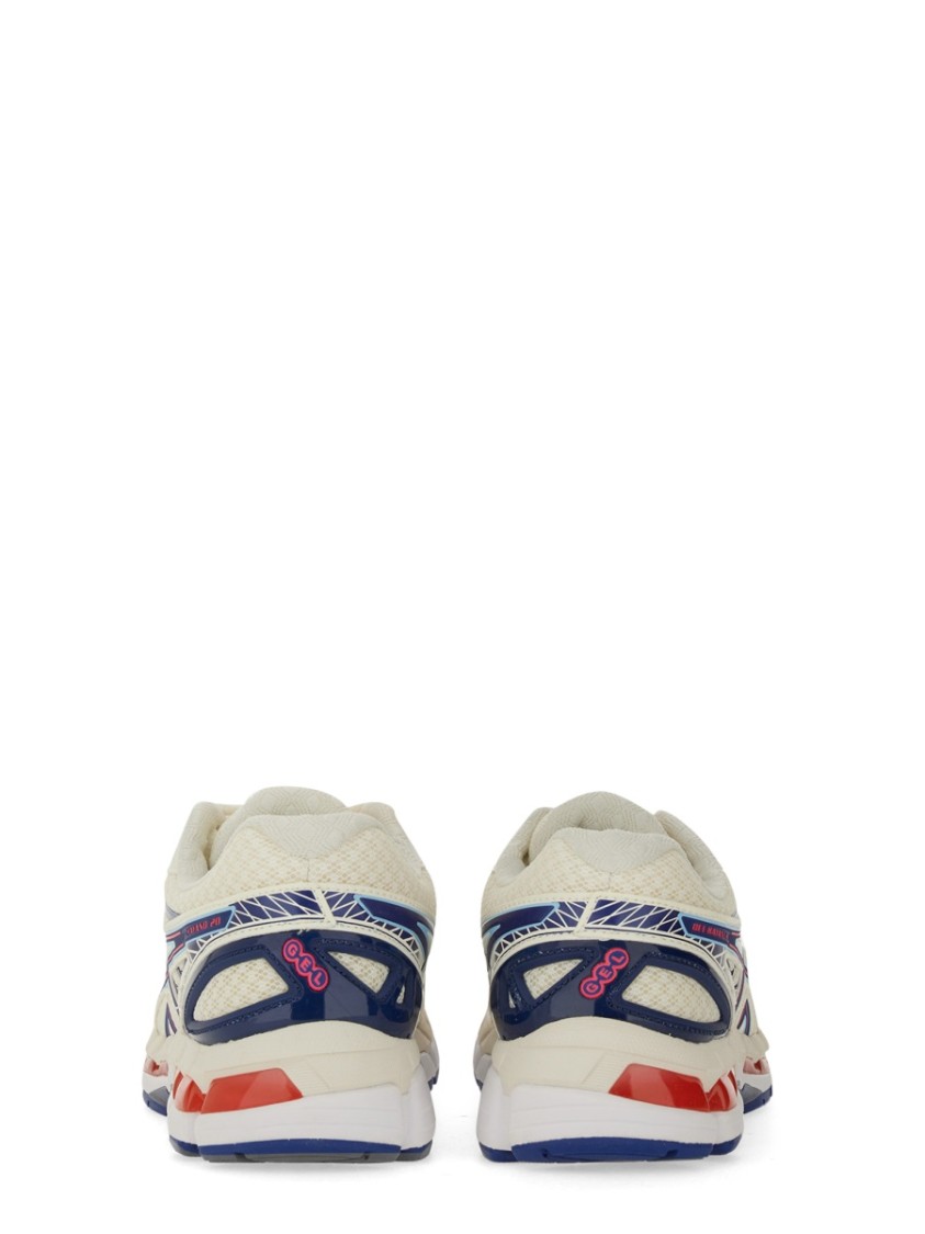 Asics Round Toe Low-top Sneakers In Neutrals