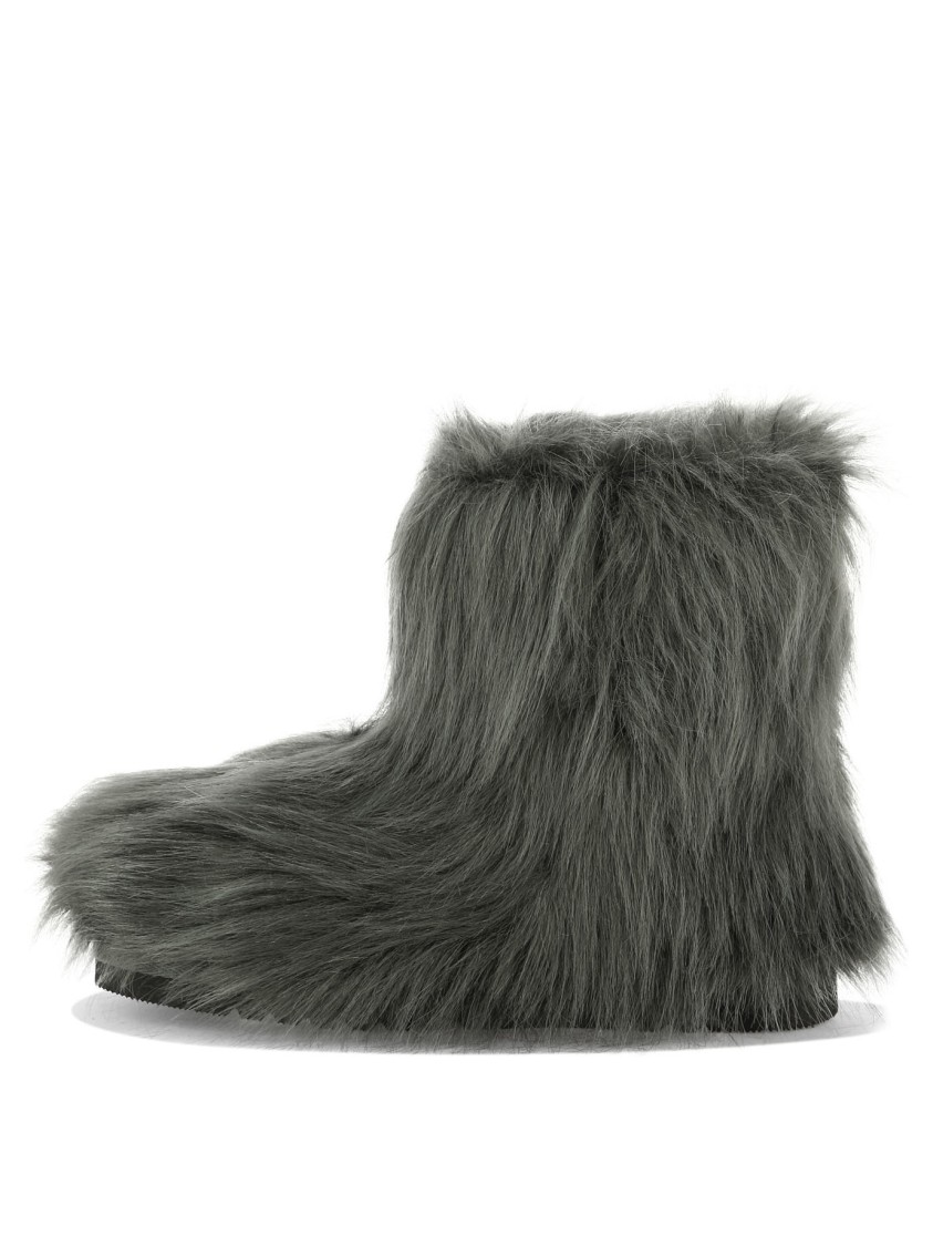 Stand Studio "olivia Medium" Ankle Boots In Gray