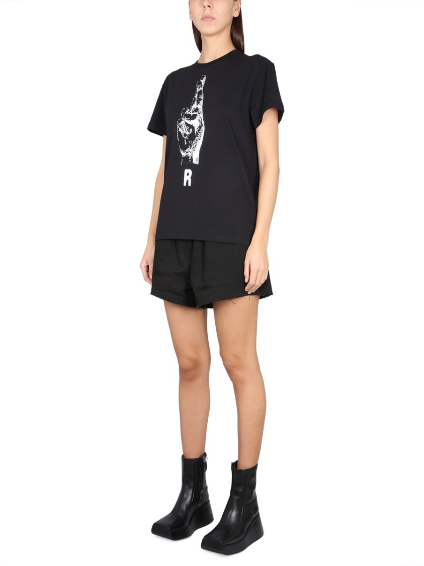 RAF SIMONS RAF SIMONS RELAXED FIT CREWNECK T-SHIRT
