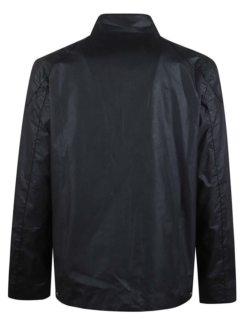 Barbour International Jacket Front Pockets In Black