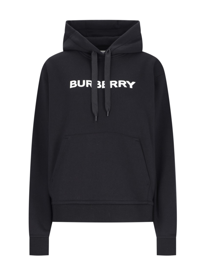 Burberry Poulter Hoodie With Logo Print