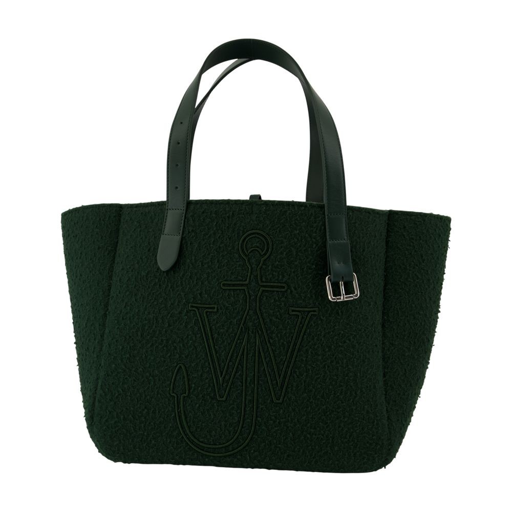 Jw Anderson Belt Tote In Green