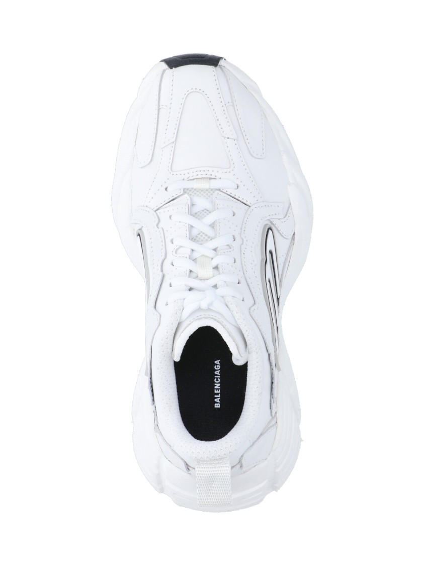 Balenciaga Monday Cowskin And Polyester Sneakers Shoes