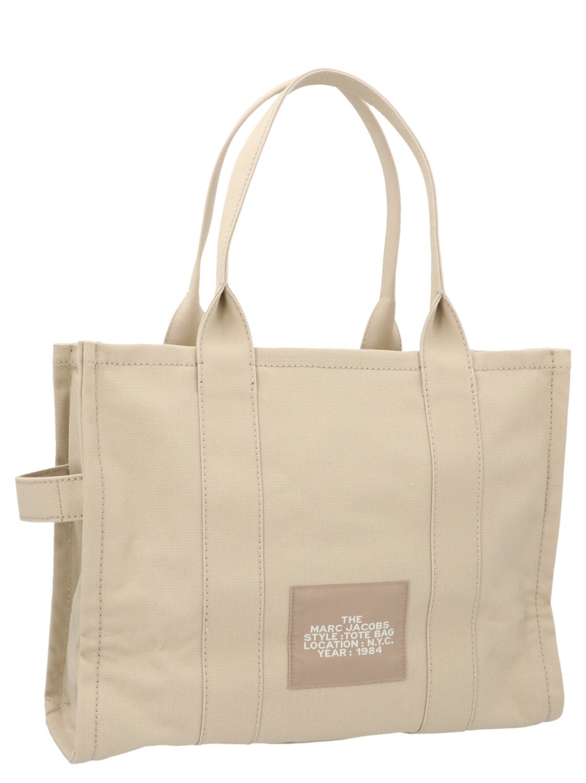 Marc Jacobs Shopping 'the Canvas Large Tote' In Neutral