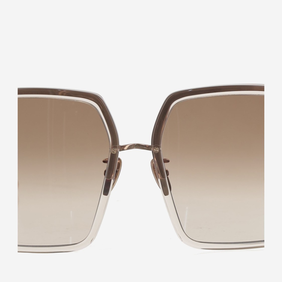 Linda Farrow Sunglasses In Brown
