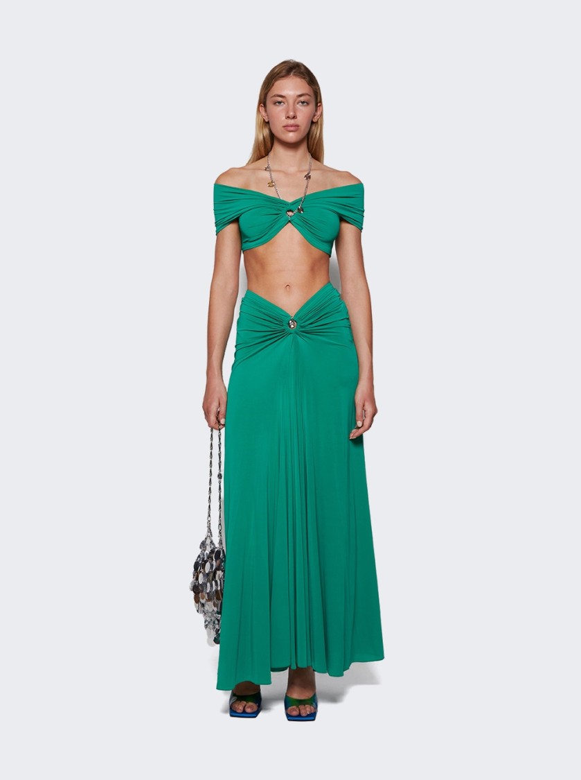 RABANNE RABANNE GATHERED MAXI SKIRT