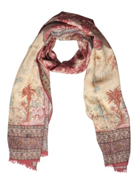スカーフ Etro Pure Silk Jodhpur Scarf With Multicolored Pattern Etro Pure Silk Jodhpur Scarf With Multicolored Pattern | THE