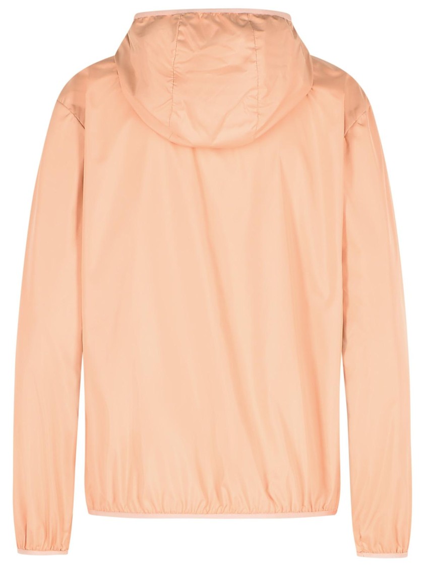 Shop Moncler Fegeo' Pink Polyester Jacket