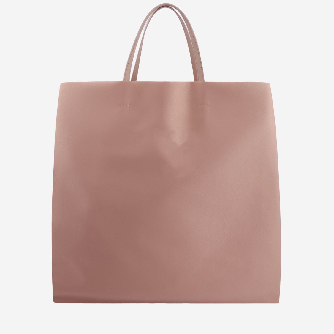 Shop Carven Matte Satin Tote Bag With Embroidered Logo