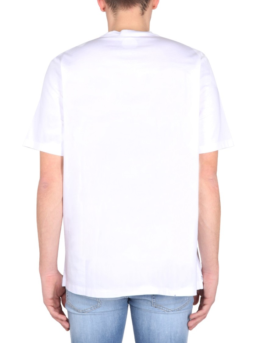 Dsquared2 T-shirt Caten's Beach In White