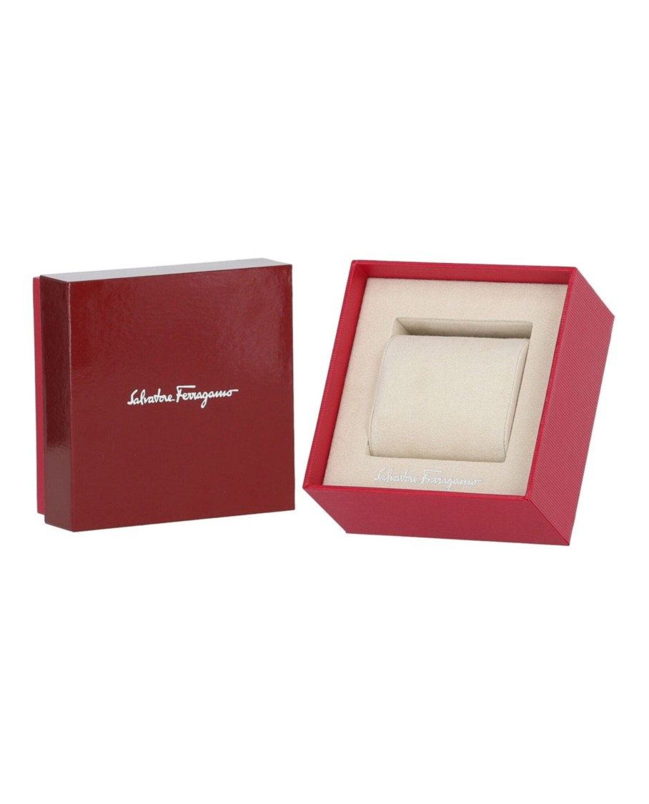 Ferragamo Idillio Chrono Bracelet Watch In Metallic