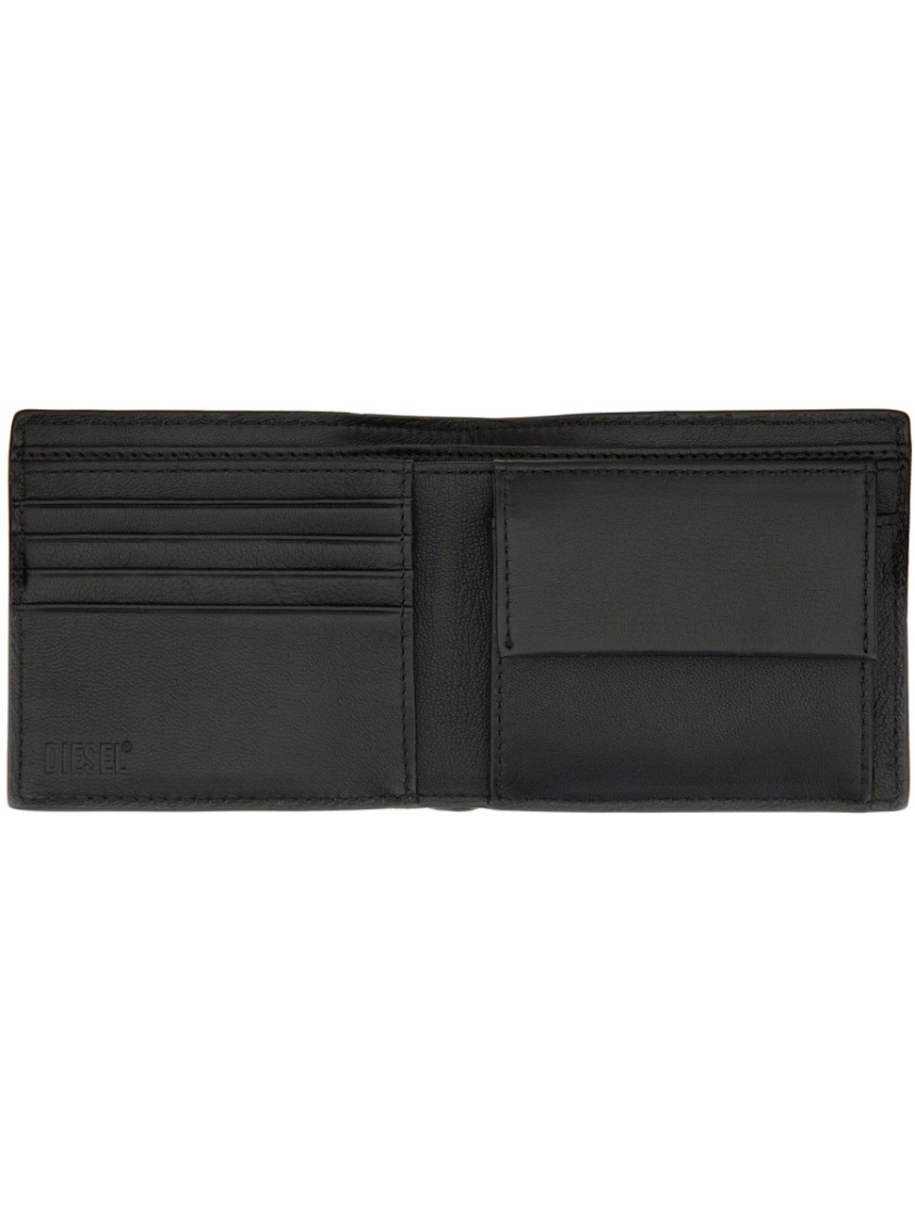 Diesel Men Bifold Wallet With 3d Logo