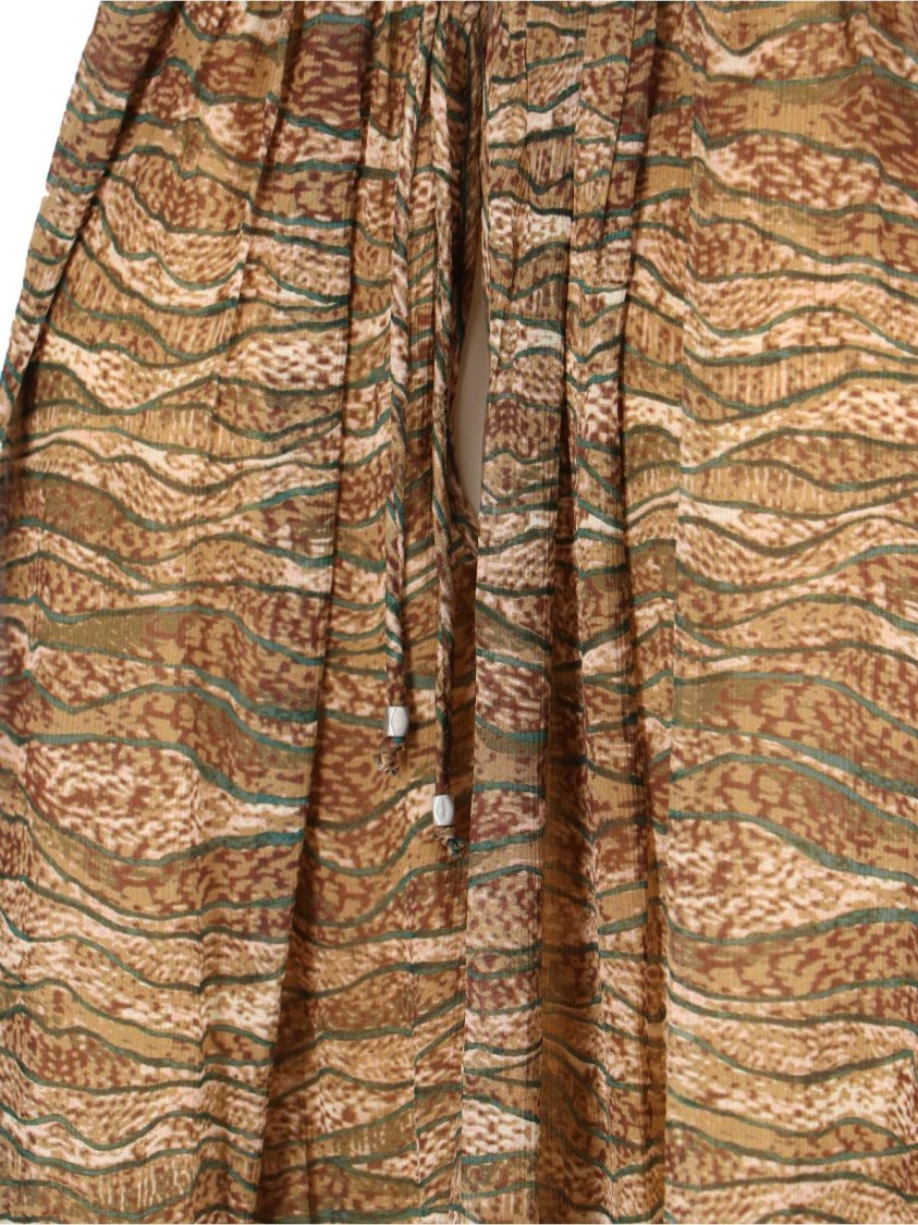 Shop Isabel Marant Étoile "alita" Maxi Draped Dress – Green