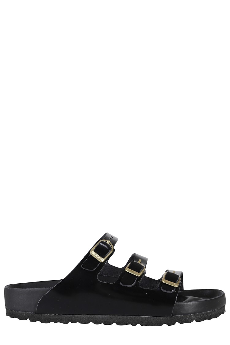 Birkenstock Florida Dbuckle Exquisite Shine Fit S Shoes
