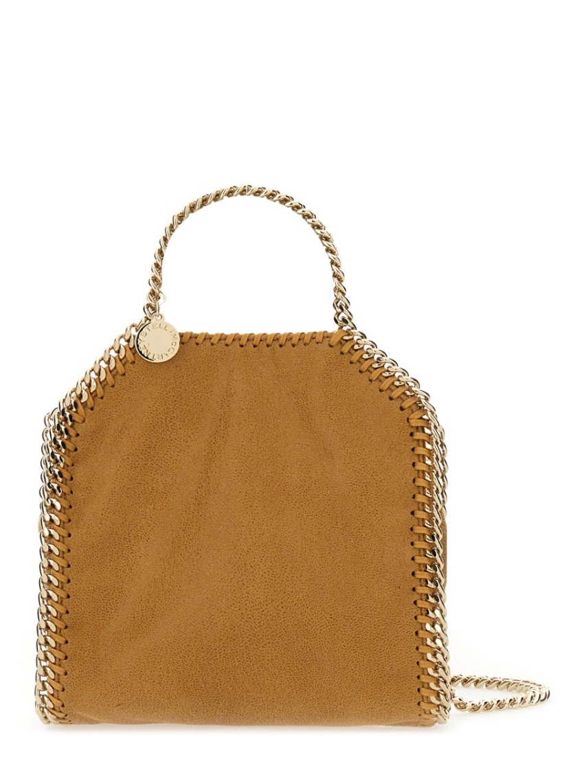Stella Mccartney Falabella Tiny Bag In Yellow