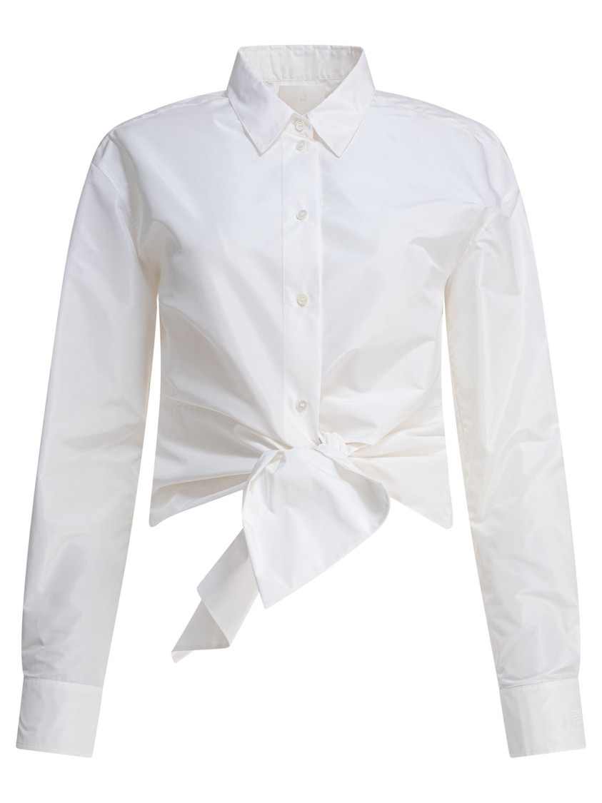 Givenchy Shirt With Bow In White