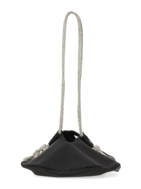 Kara Bow Midi Shopper Bag - Mesh - Gold Tote Bag | THE LIST