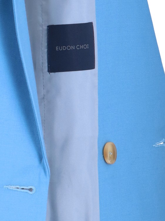 ボトムスその他 Eudon Choi Light Blue Double-Breasted Blazer Eudon Choi Light Blue Double-Breasted Blazer | ShopSimon