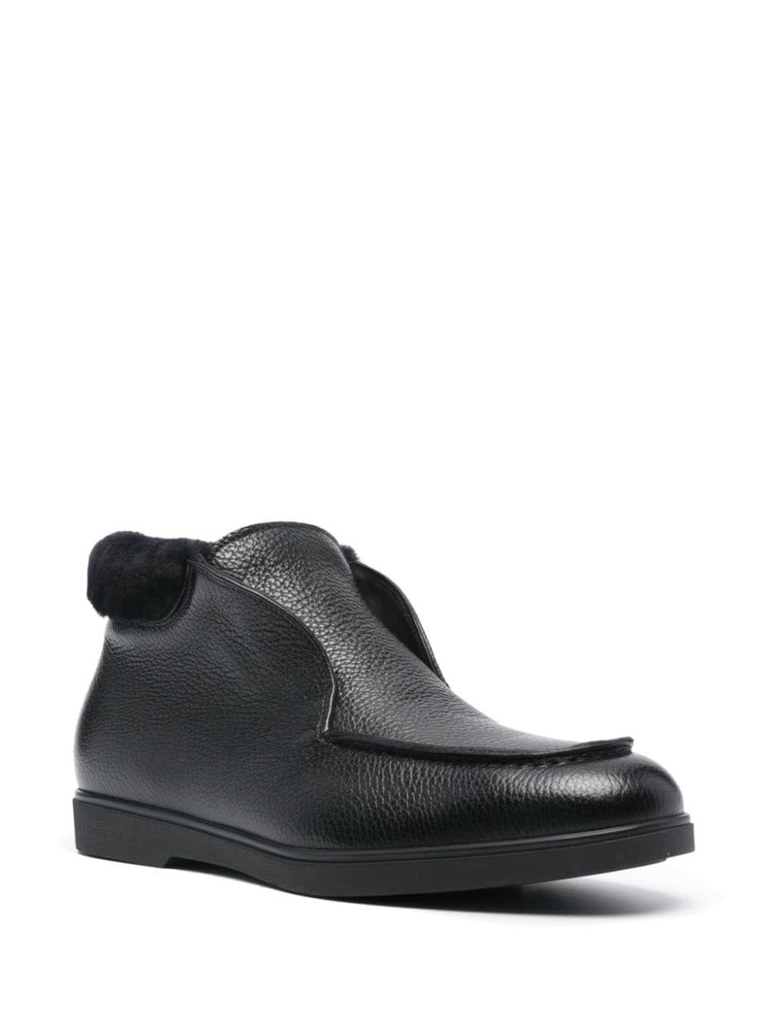 Casadei Cervo Booties In Black