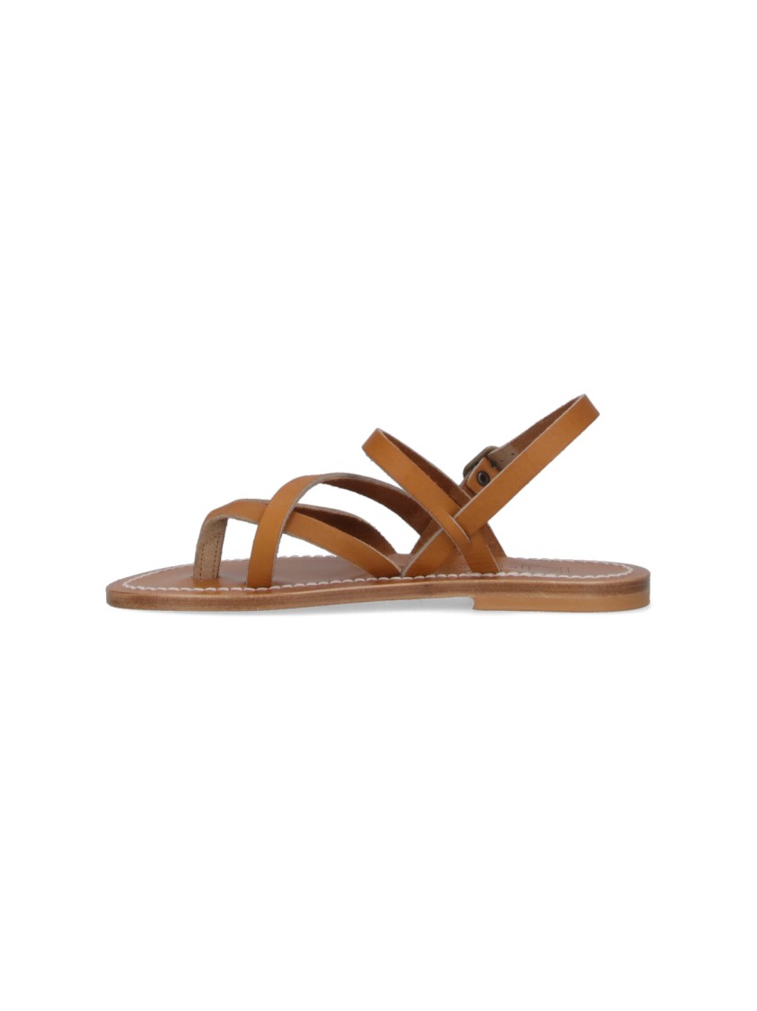 Kjacques K Jacques St Tropez Nemesis' Flip Flops – Brown