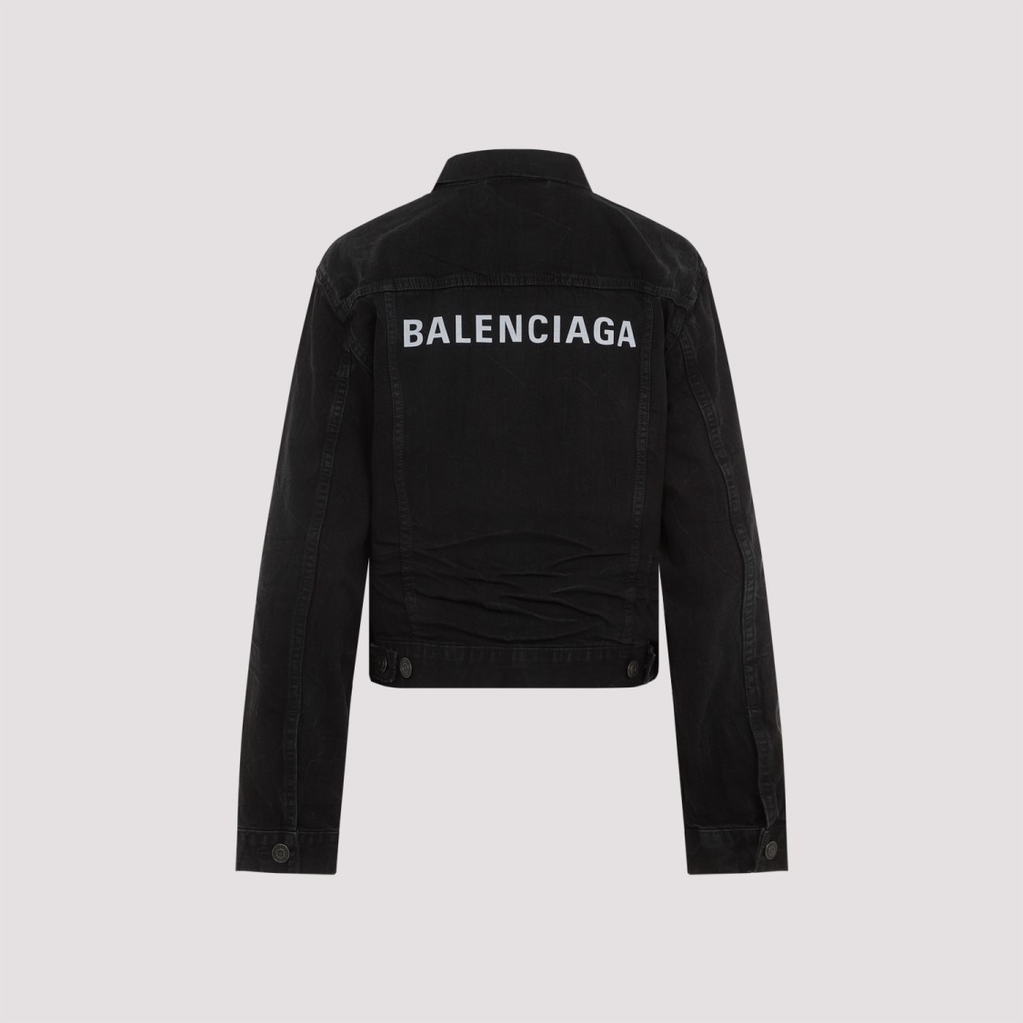 ジャケット BALENCIAGA BLACK COTTON CASUAL JACKET Men's Zip-up Jacket in Black | Balenciaga US