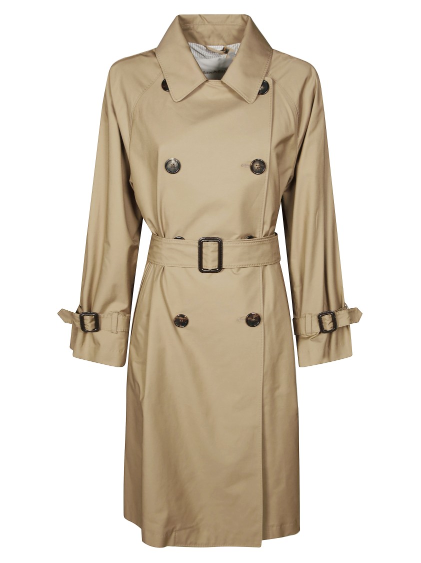 Max Mara The Cube Ctrench Basic Trench Coat