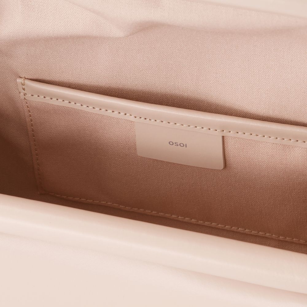 Osoi Folder Brot Shoulder Bag - - Leather - Pink In Pink