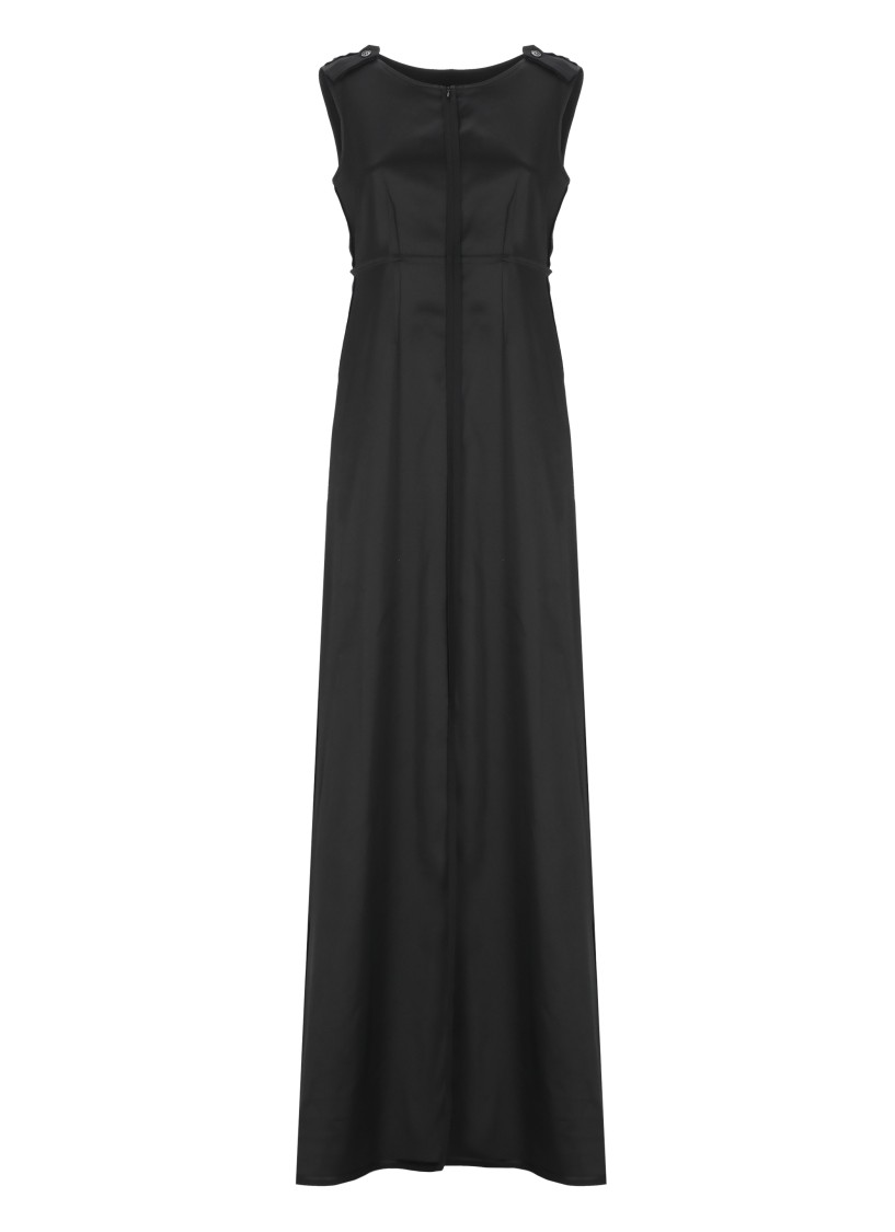Mm6 Maison Margiela Mm6 By Maison Margiela Black Viscose Dress In Black