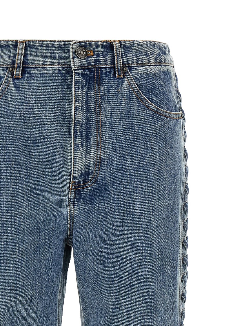 Rotate Birger Christensen Jeans Rotate Woman Color Black In Black